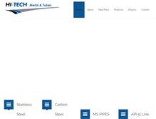 Tablet Screenshot of hitechoverseas.com